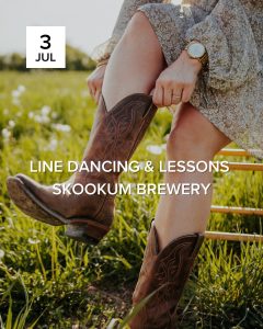 Line Dancing at Skookum