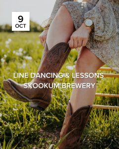 Line Dancing at Skookum
