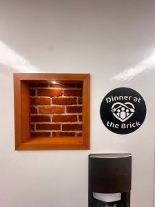Dinner at the brick